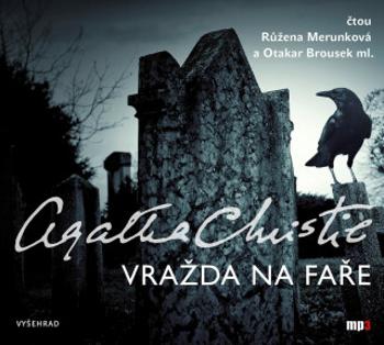 Vražda na faře - Agatha Christie, Otakar Brousek ml., Růžena Merunková - audiokniha