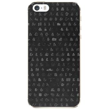 iSaprio Ampersand 01 pro iPhone 5/5S/SE (amp01-TPU2_i5)