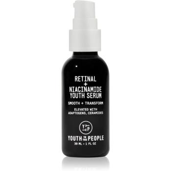 Youth To The People Youth Retinal + Niacinamide Serum noční sérum proti stárnutí pleti 30 ml