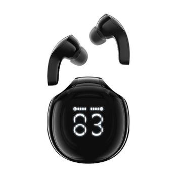 Earphones TWS Acefast T9, Bluetooth 5.3, IPX4 (obsidian black)