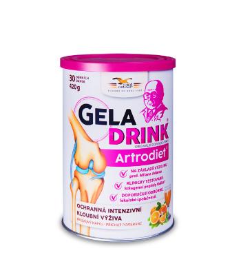 Geladrink Artrodiet pomeranč nápoj 420 g