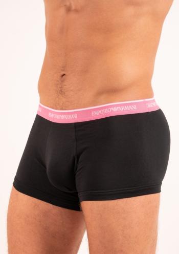 Boxerky Emporio Armani 111210 8P717 r.g. S Černá