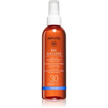 Apivita Bee Sun Safe Satin Touch Oil SPF30 olej na opalování SPF 30 200 ml