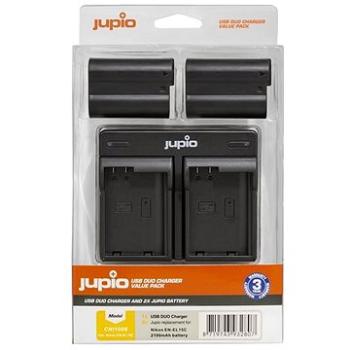 Jupio 2ks baterií EN-EL15C 2100 mAh a duální nabíječky pro Nikon (CNI1006)