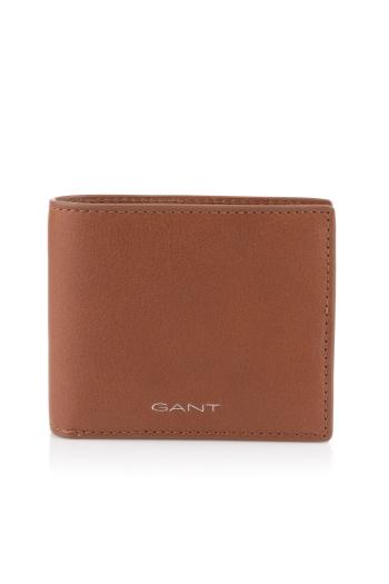 PENĚŽENKA GANT LEATHER BIFOLD WALLET SUGAR ALMOND