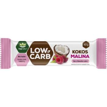 TOPNATUR LOW CARB 40 G KOKOS - MALINA Tyčinka, , velikost