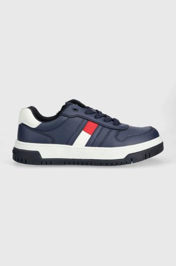 Dětské sneakers boty Tommy Hilfiger tmavomodrá barva