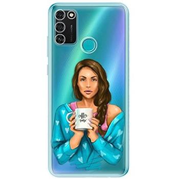 iSaprio Coffe Now - Brunette pro Honor 9A (cofnobru-TPU3-Hon9A)