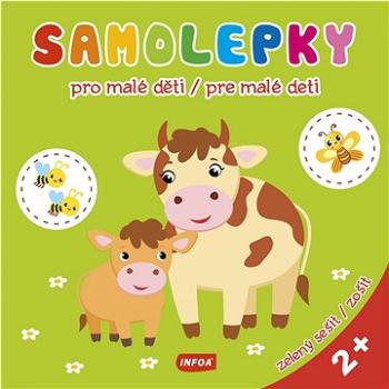 Samolepky pro malé děti/pre malé deti: zelený sešit/zošit (8594184926260)