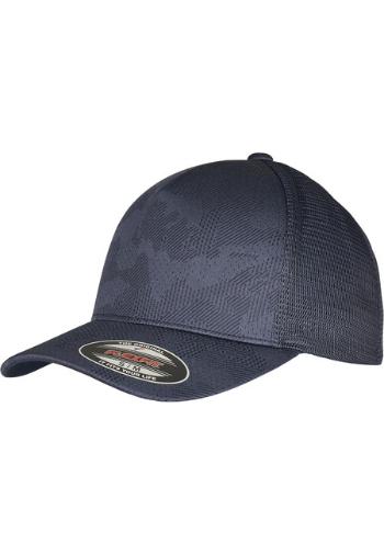 Urban Classics Flexfit Jaquard Camo Cap® navy - L/XL