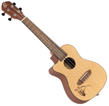 Ortega RU5CE-L Natural Koncertní ukulele