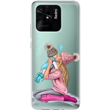 iSaprio Kissing Mom pro Blond and Boy pro Xiaomi Redmi 10C (kmbloboy-TPU3-Rmi10c)