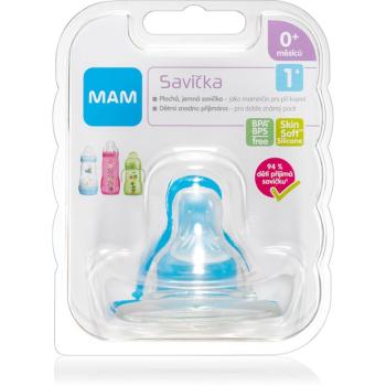 MAM Baby Bottles Teat V1 savička na láhev Slow Flow 0m+ 1 ks