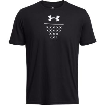 Under Armour BBALL NET ICON Pánské tričko, černá, velikost