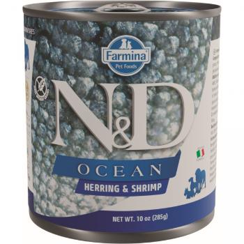 Konzerva N&D Ocean Dog Adult Herring&Shrimps 285g