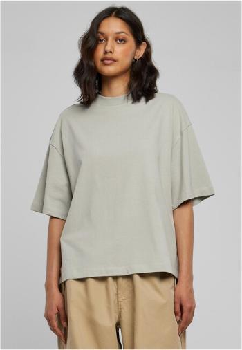 Urban Classics Ladies Organic Heavy Slit Tee lightasphalt - XL