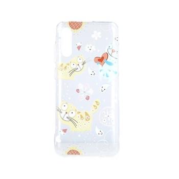 TopQ Samsung A70 silikon Happy Cats 42579 (Sun-42579)