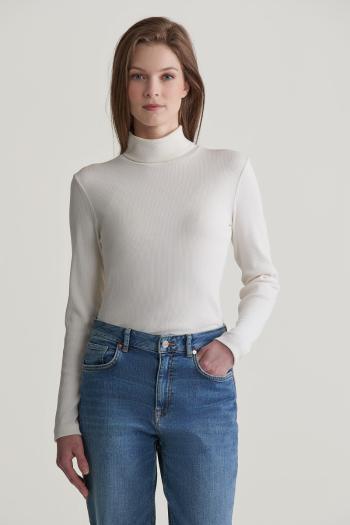 ROLÁK GANT SLIM RIB TURTLENECK EGGSHELL