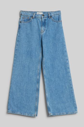 DŽÍNY GANT WIDE FIT JEANS MID BLUE WORN IN