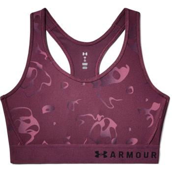 Dámská sportovní podprsenka Under Armour Mid Keyhole Print  Level Purple  S