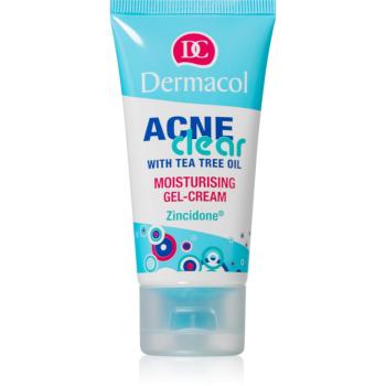 Dermacol Acne Clear hydratační gelový krém pro problematickou pleť, akné 50 ml