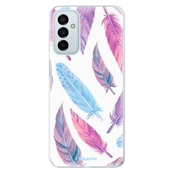 Odolné silikonové pouzdro iSaprio - Feather Pattern 10 - Samsung Galaxy M23 5G