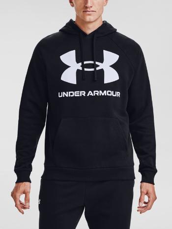 Under Armour UA Rival Fleece Big Logo HD Mikina Černá