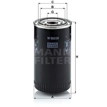 MANN-FILTER W950/39 (W950/39)