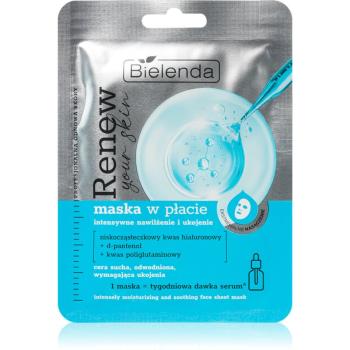 Bielenda Renew Your Skin hydratační plátýnková maska 18 g