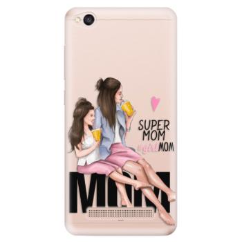 Odolné silikonové pouzdro iSaprio - Milk Shake - Brunette - Xiaomi Redmi 4A