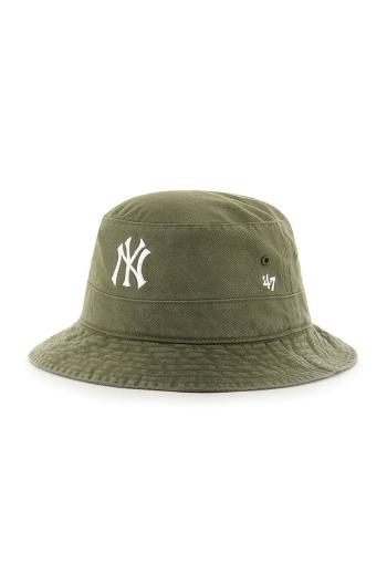 Klobouk 47brand MLB New York Yankees zelená barva, bavlněný