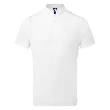 Premier Workwear Kuchařská polokošile s krátkým rukávem - Bílá | 4XL