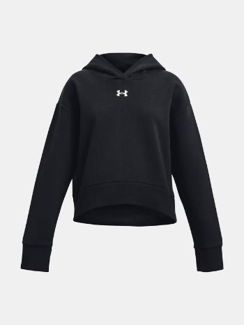 Under Armour UA Rival Fleece Crop Hoodie Mikina dětská Černá