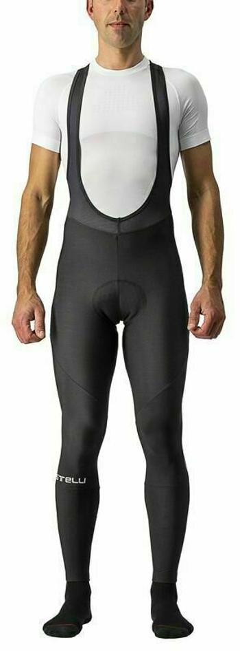 Castelli Entrata Bibtight Black XL Cyklo-kalhoty