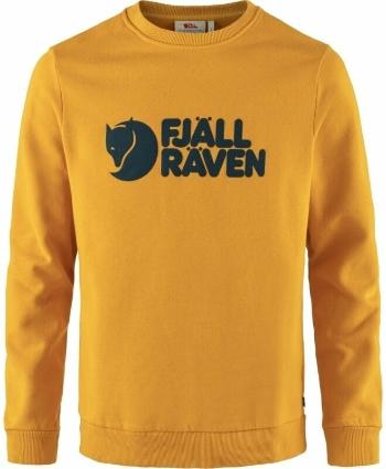 Fjällräven Logo Sweater M Mustard Yellow S Outdoorová mikina