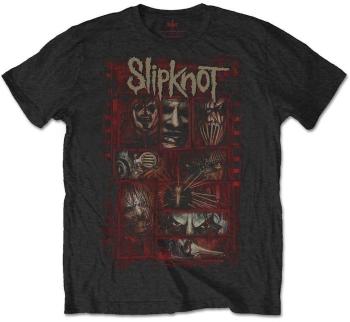 Slipknot Tričko Sketch Boxes Unisex Black M