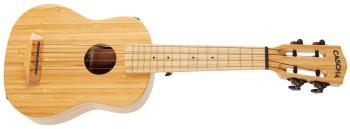 Cascha Soprano Ukulele Bamboo Natural EQ