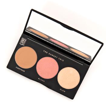 SOSU Cosmetics Paletka na obličej The Sunset Trio (Palette) 6,78 g