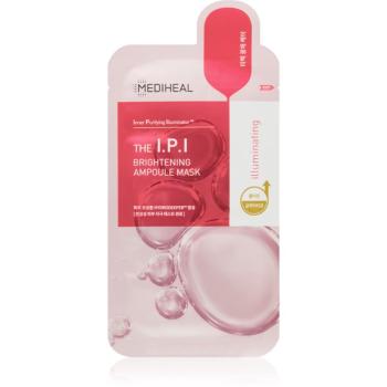 MEDIHEAL Ampoule Mask The I.P.I rozjasňující plátýnková maska s vyživujícím účinkem 27 ml