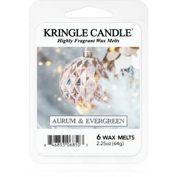 Kringle Candle Aurum & Evergreen vosk do aromalampy 64 g