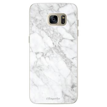 Silikonové pouzdro iSaprio - SilverMarble 14 - Samsung Galaxy S7 Edge