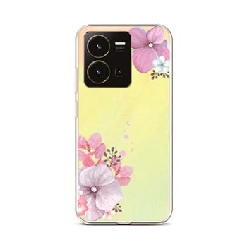 TopQ Kryt Vivo Y35 Violet Blossom 86037 (86037)