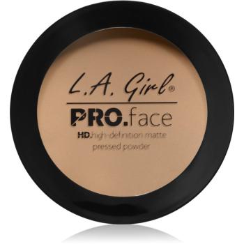 L.A. Girl Cosmetics PRO. Face HD kompaktní pudr s matným efektem odstín Creamy Natural 7 g