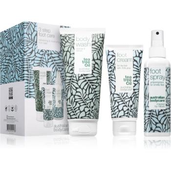 Australian Bodycare 3 Steps Foot Care dárková sada na nohy