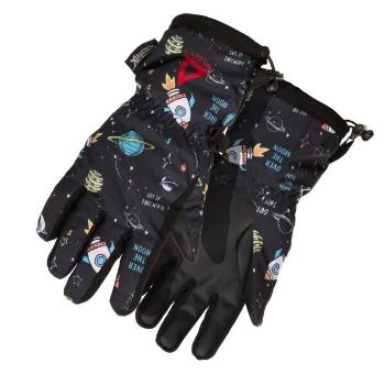 Matt GLOVES Dětské lyžařské rukavice, černá, velikost