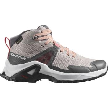 Salomon X RAISE MID GTX J Dětské outdoorové boty, béžová, velikost