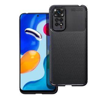 Forcell Carbon Premium hátlap tok, Xiaomi 13 PRO , fekete