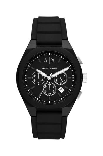 Hodinky Armani Exchange černá barva, AX4161