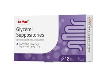 Dr. Max Glycerol Suppositories 12 čípků