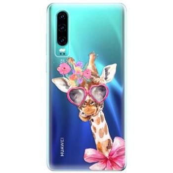 iSaprio Lady Giraffe pro Huawei P30 (ladgir-TPU-HonP30)